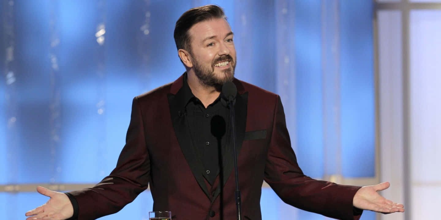 Comedian Ricky Gervais