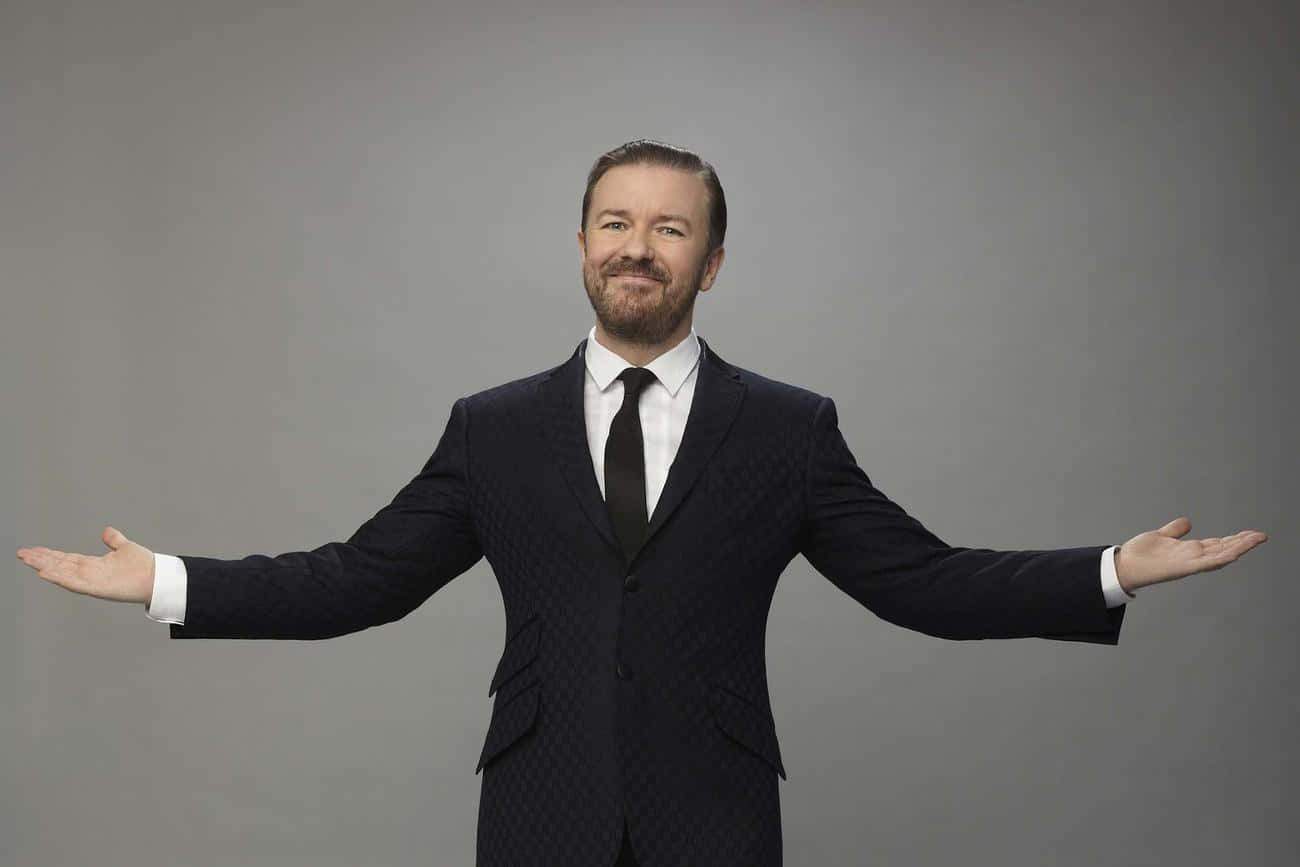 Comedian Ricky Gervais