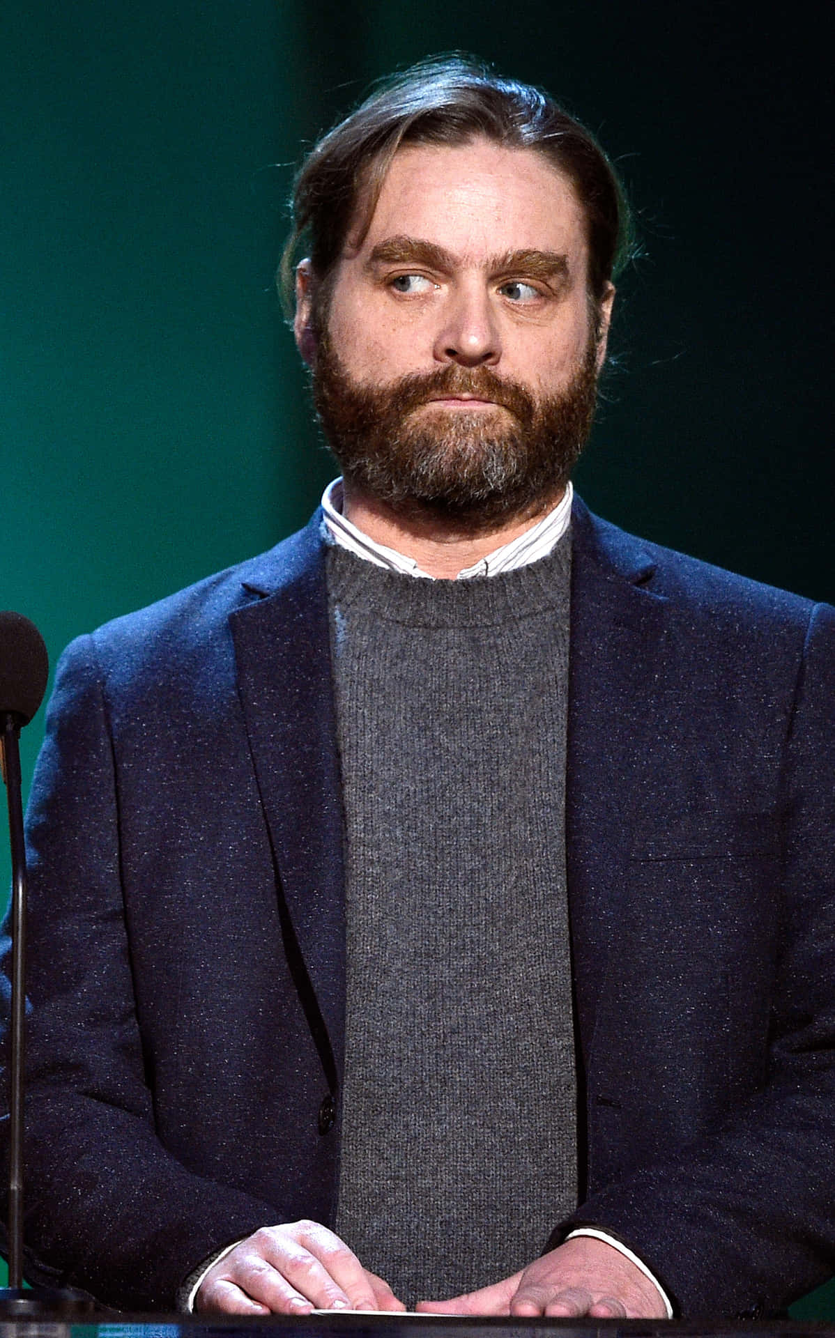 Comedian Zach Galifianakis In His Prime