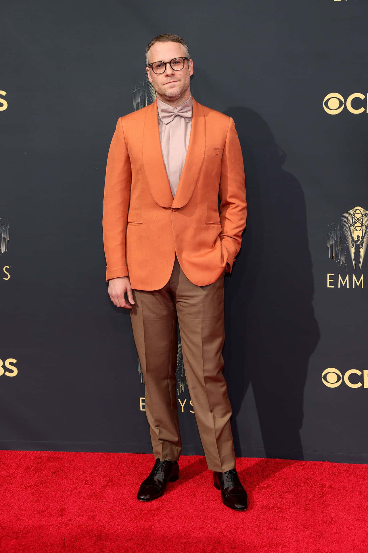 Comedic Genius Seth Rogen In Casual Attire Background