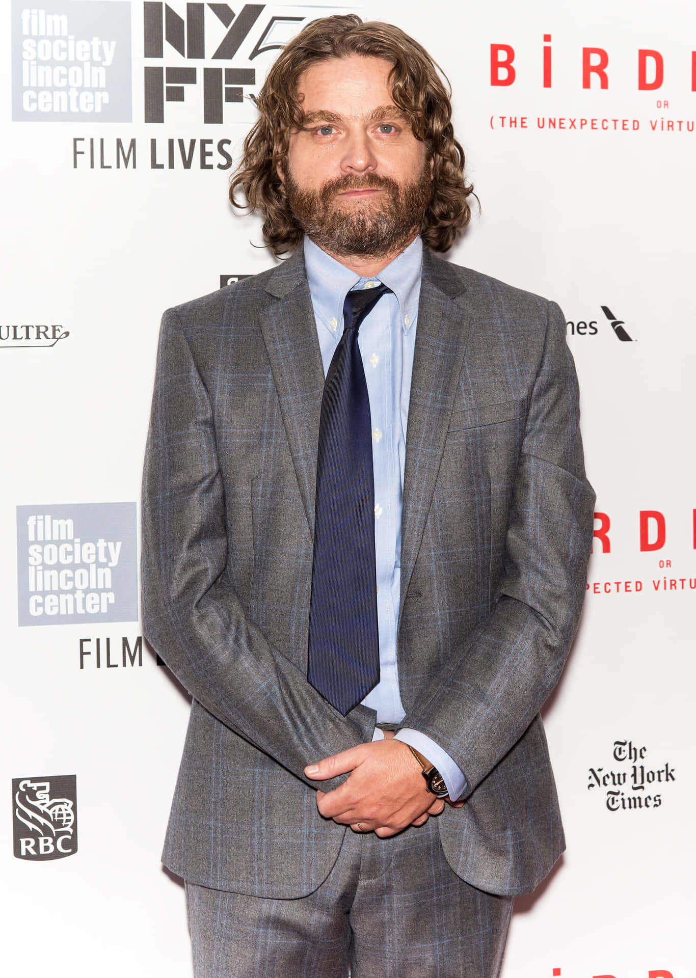 Comedic Genius Zach Galifianakis Background