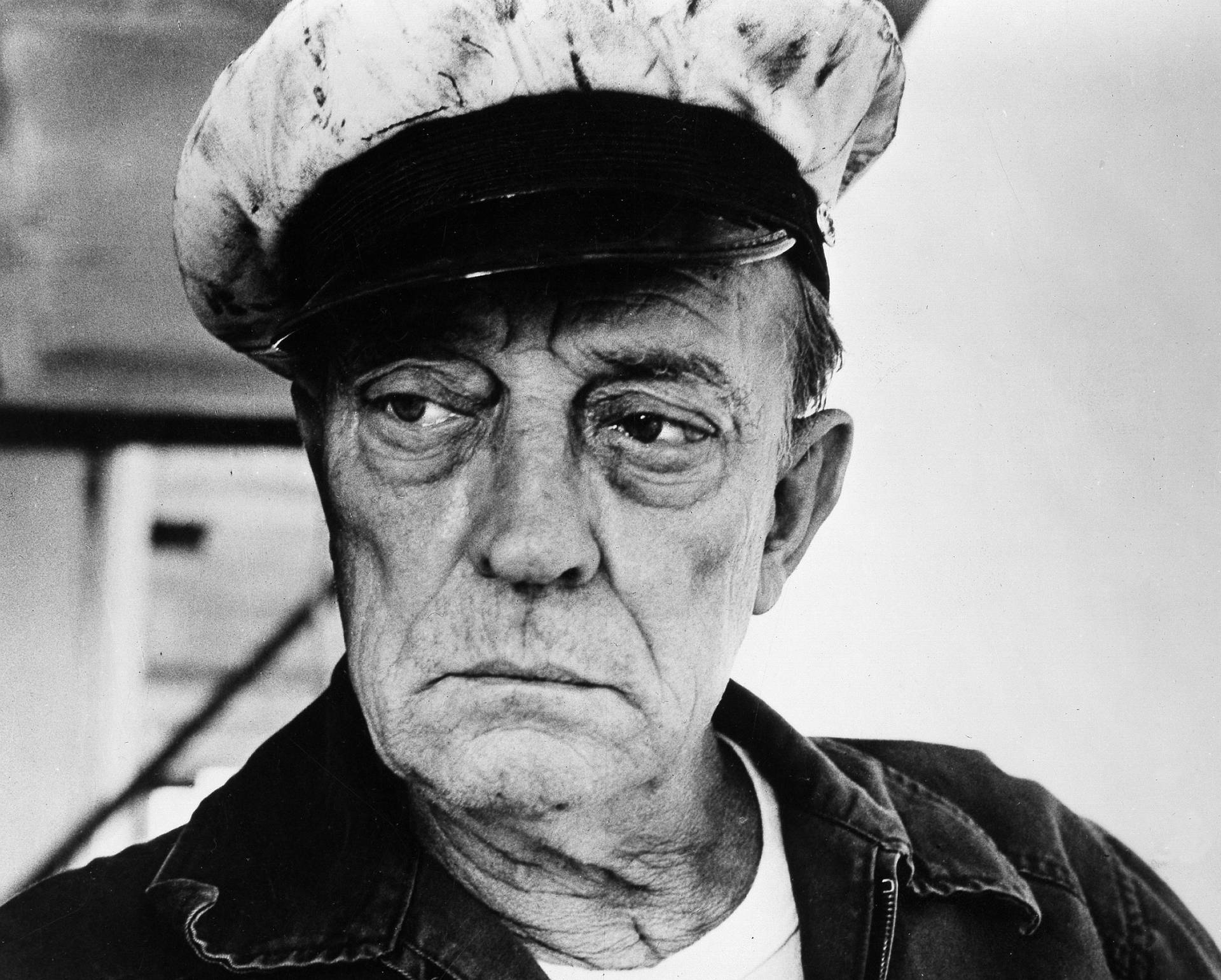 Comedy Actor Buster Keaton Aged