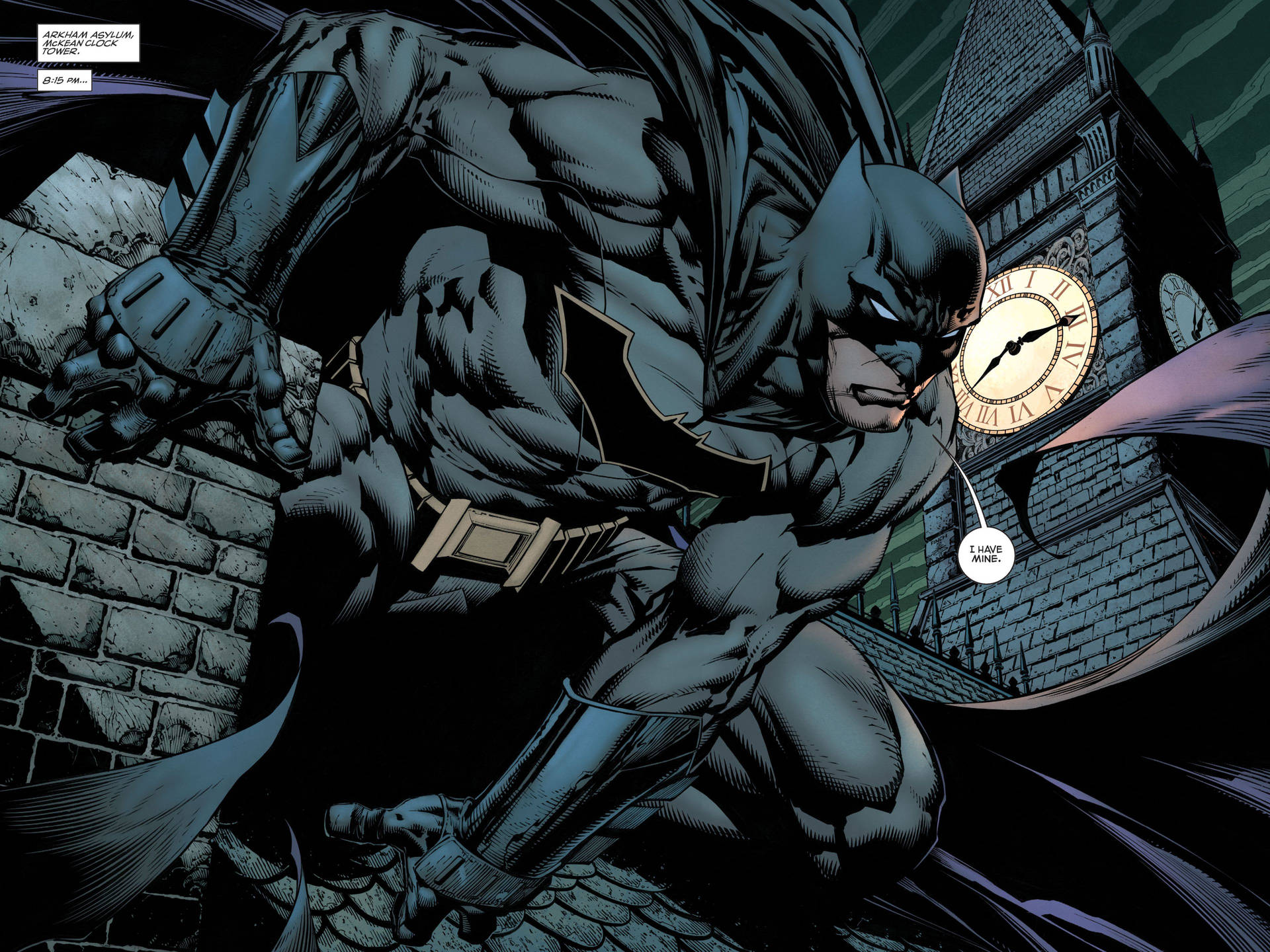 Comic Batman 4k Background