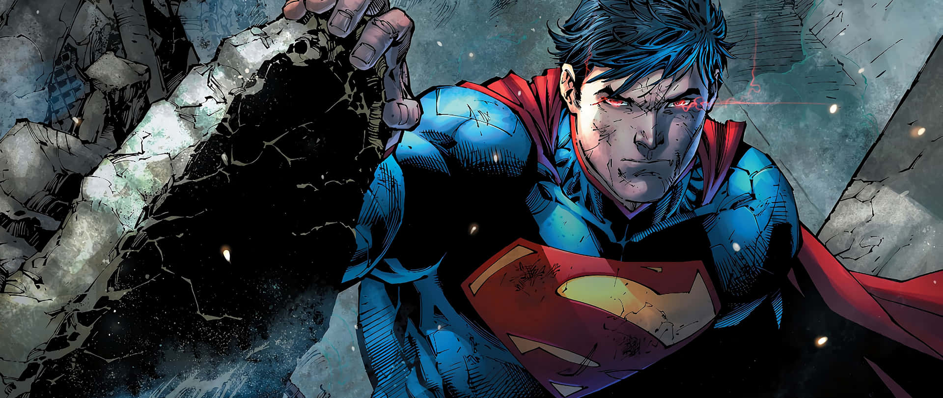 Comic Book Character Superman Ultrawide 4k