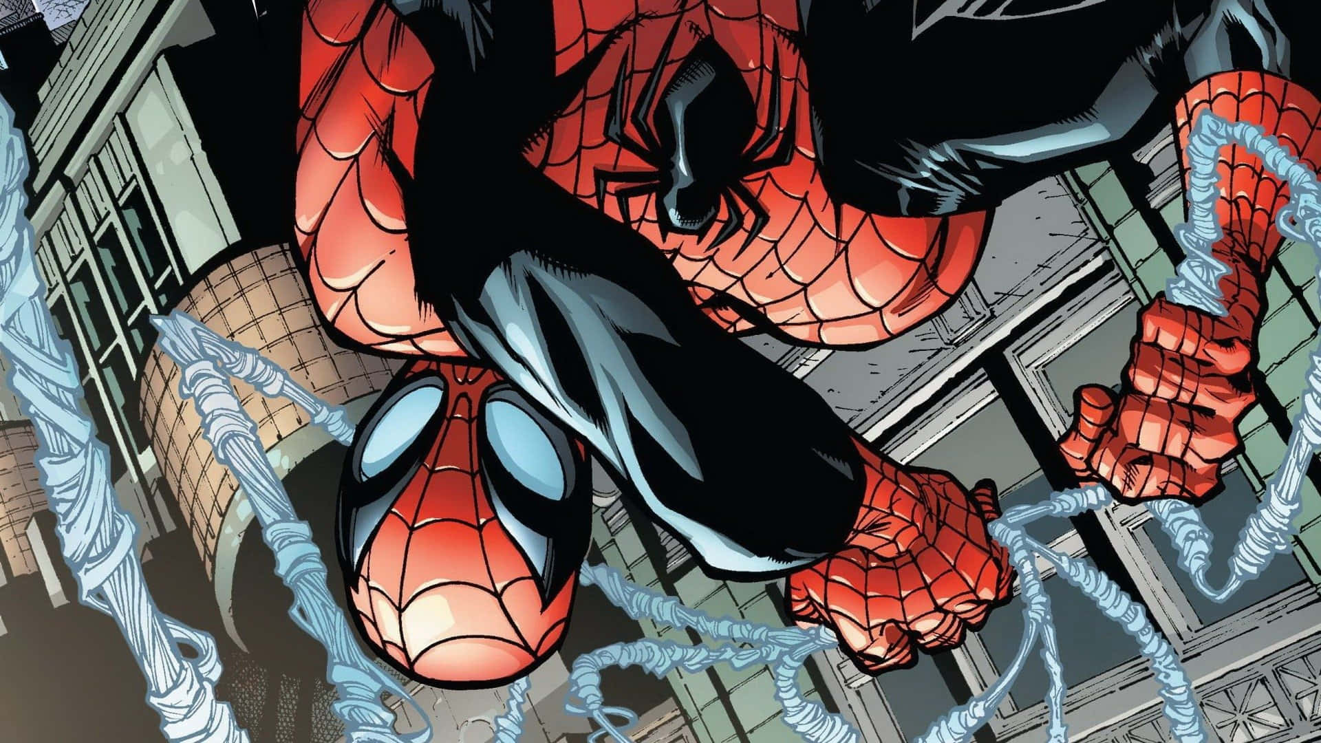 Comic Book Spider Man Pfp Background