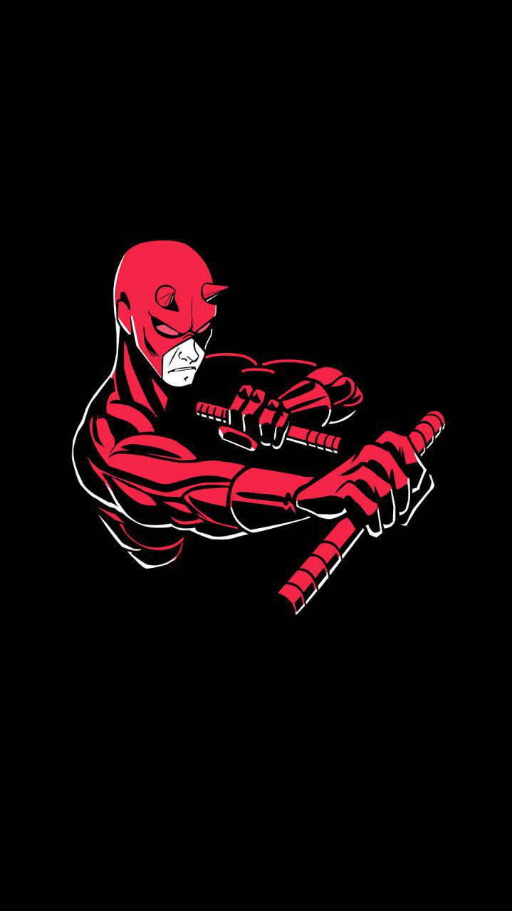 Comic Daredevil Abstract