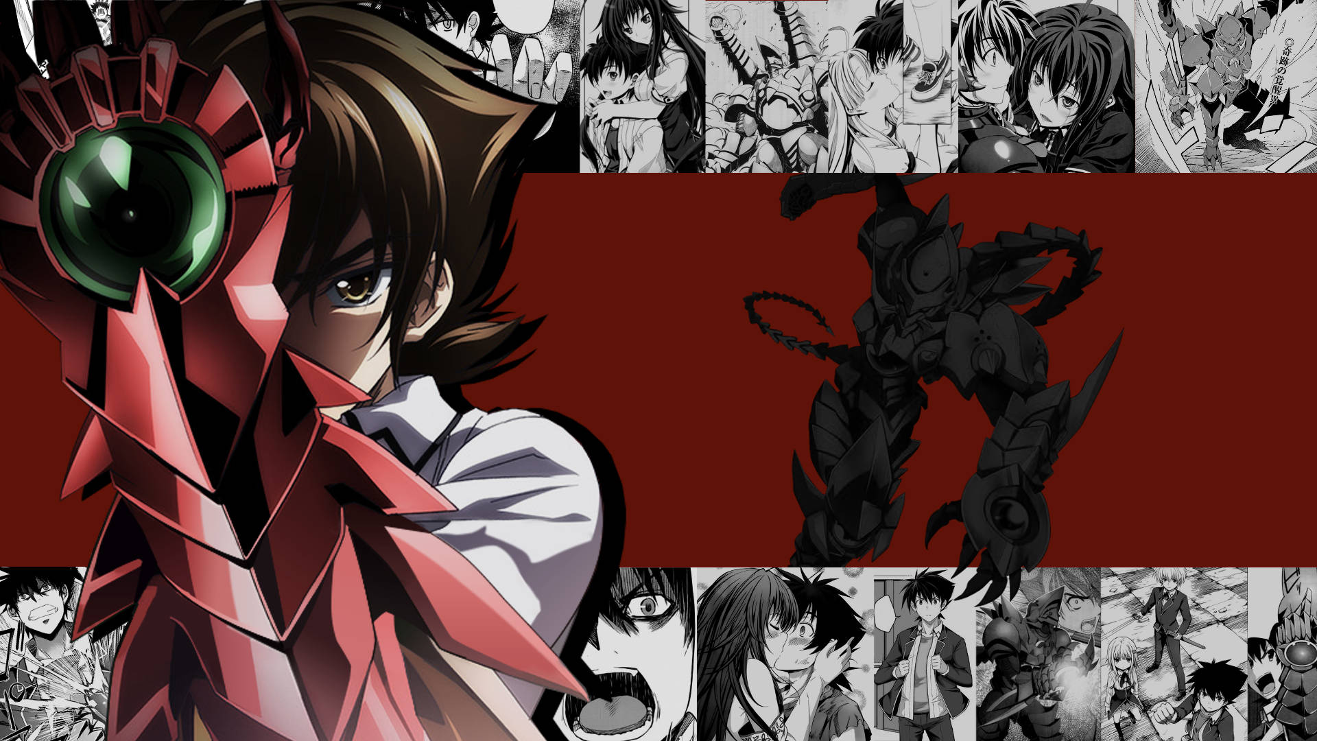 Comic Strips High School Dxd Background