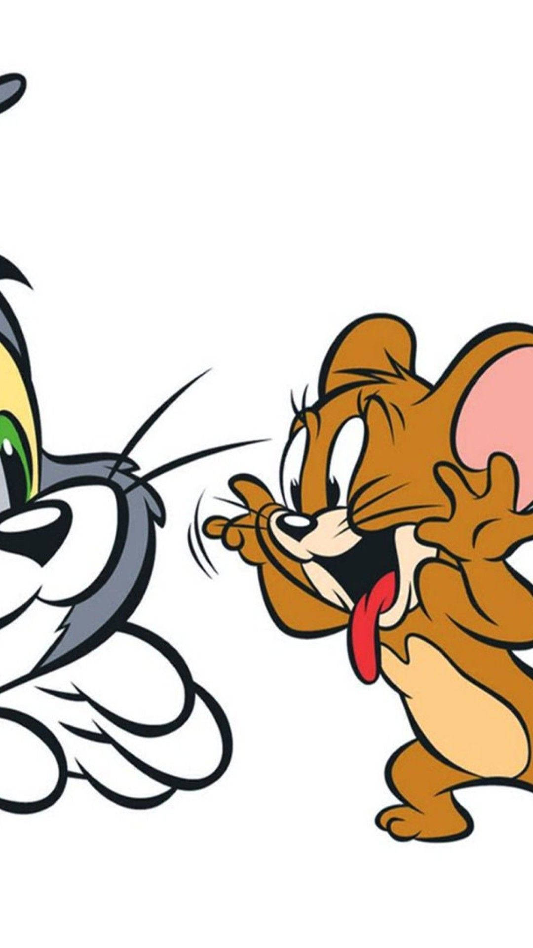 Comical Tom And Jerry Cartoon Background