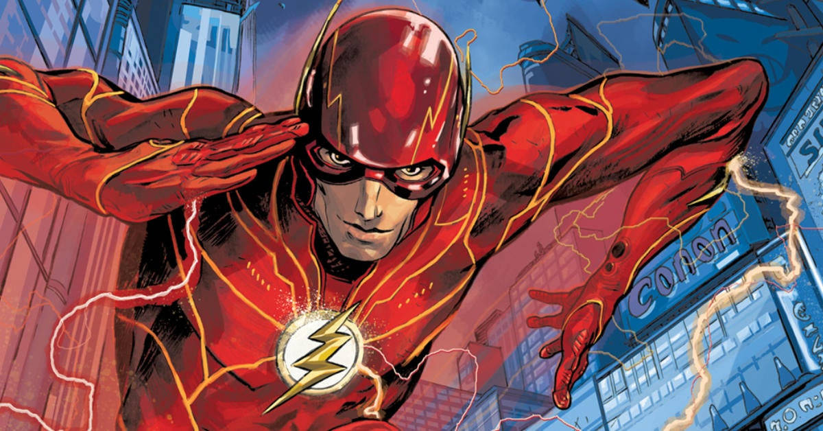 Comics Flash Running Fast