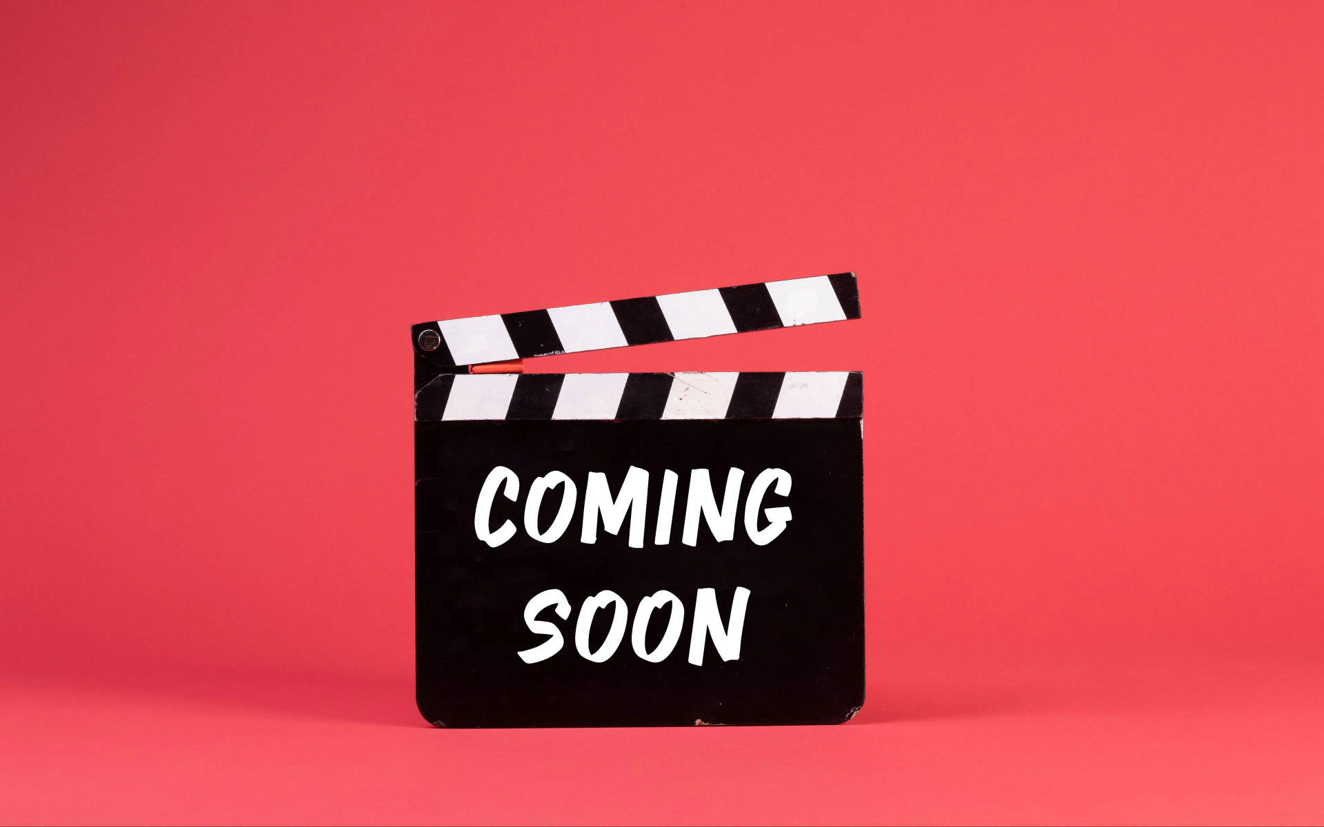 Coming Soon Movie Clapper Background