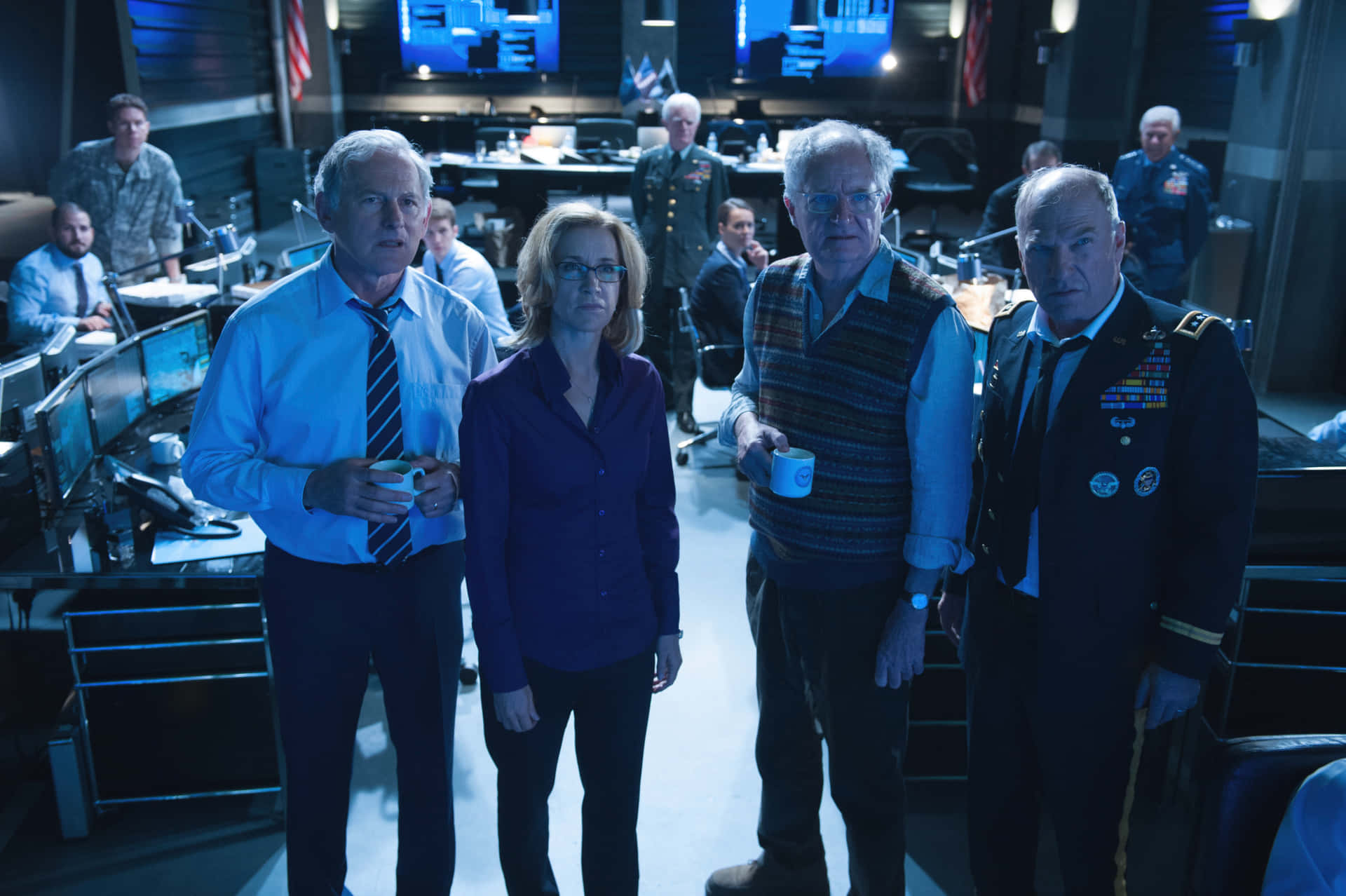 Command Center Group Scene