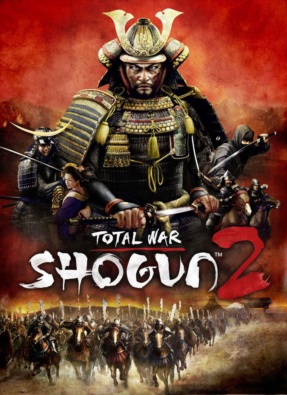 Command Your Warriors In Shogun Total War Background