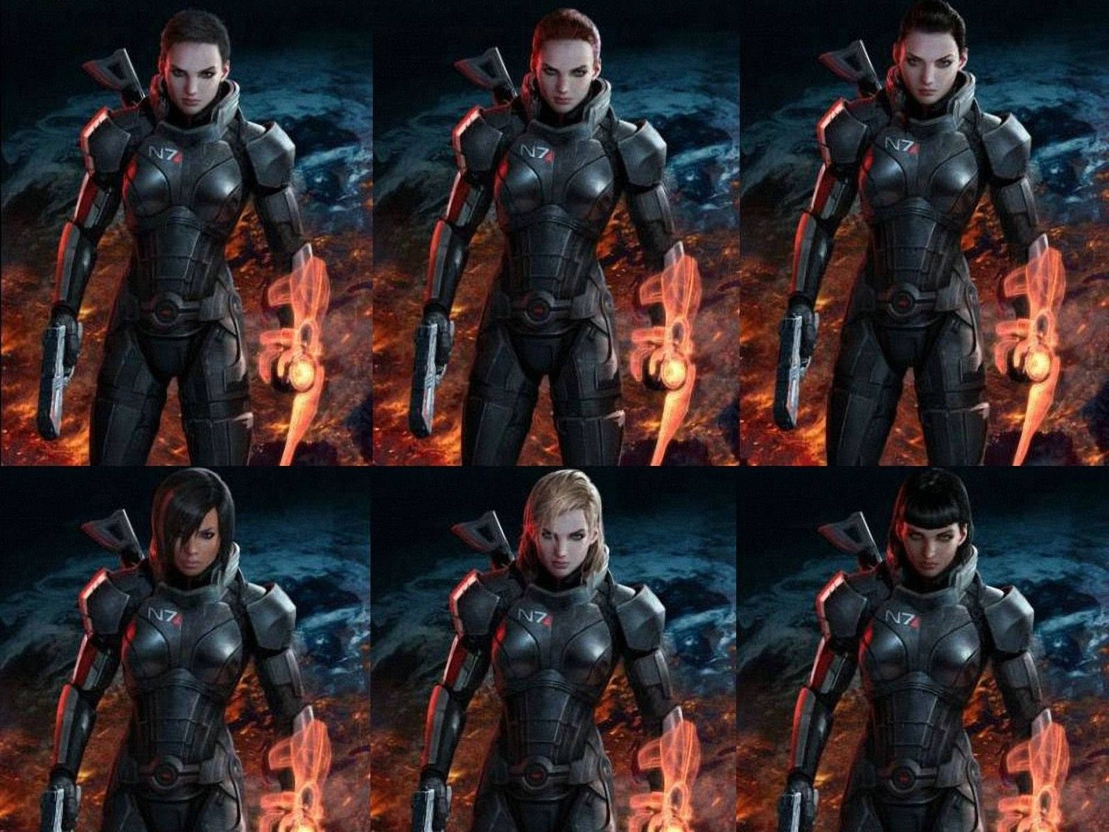 Commander Sheppard Weapon Mass Effect 3 Background