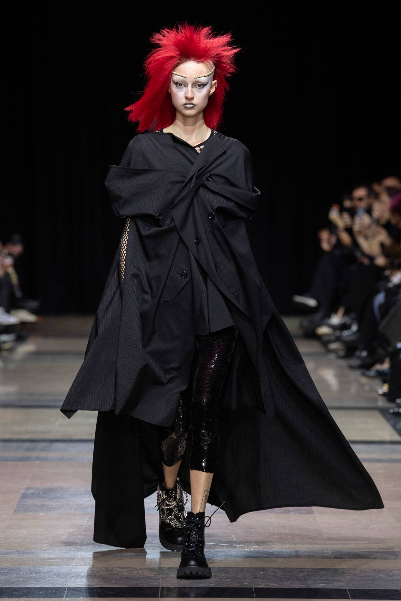 Comme Des Garçons Haute Couture Black Dress Background