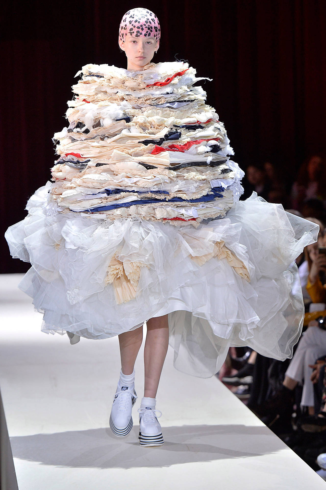 Comme Des Garçons Huge Dress Frills Background