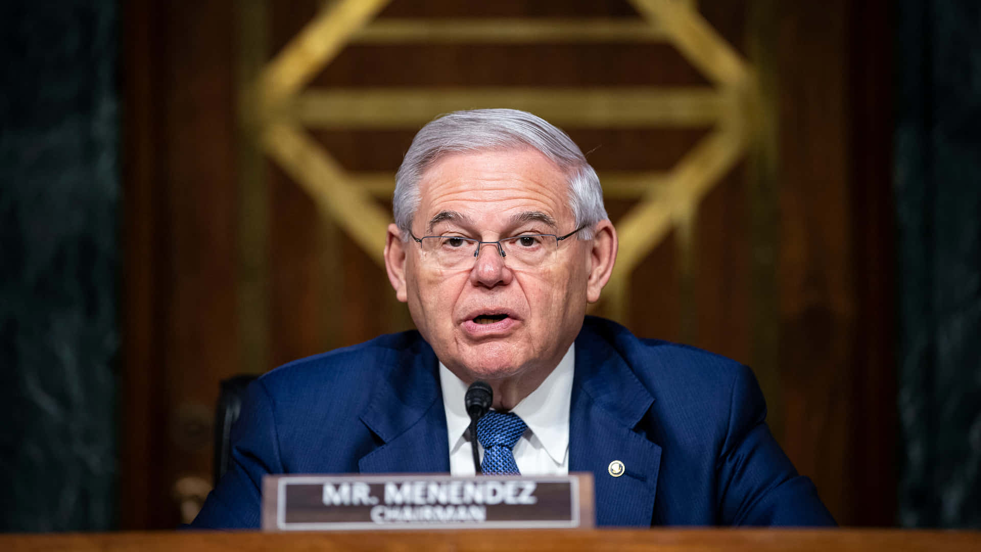 Committee Chair Robert Menendez Background