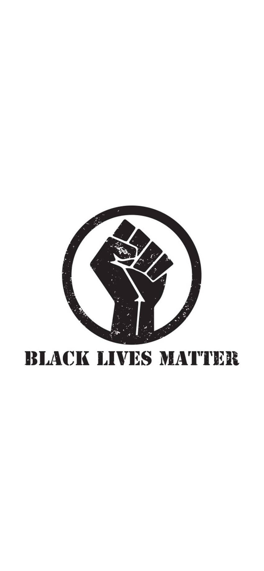 Common Black Lives Matter Logo Background