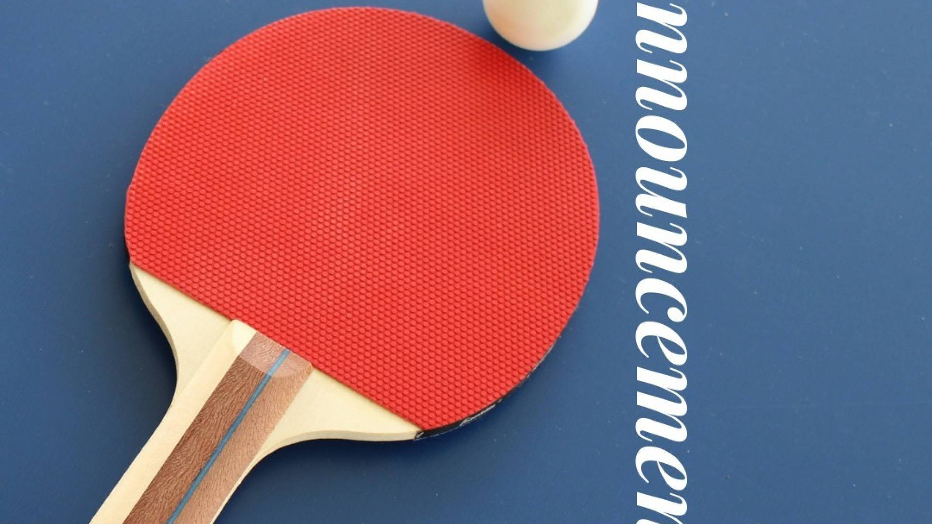 Common Table Tennis Racket Background