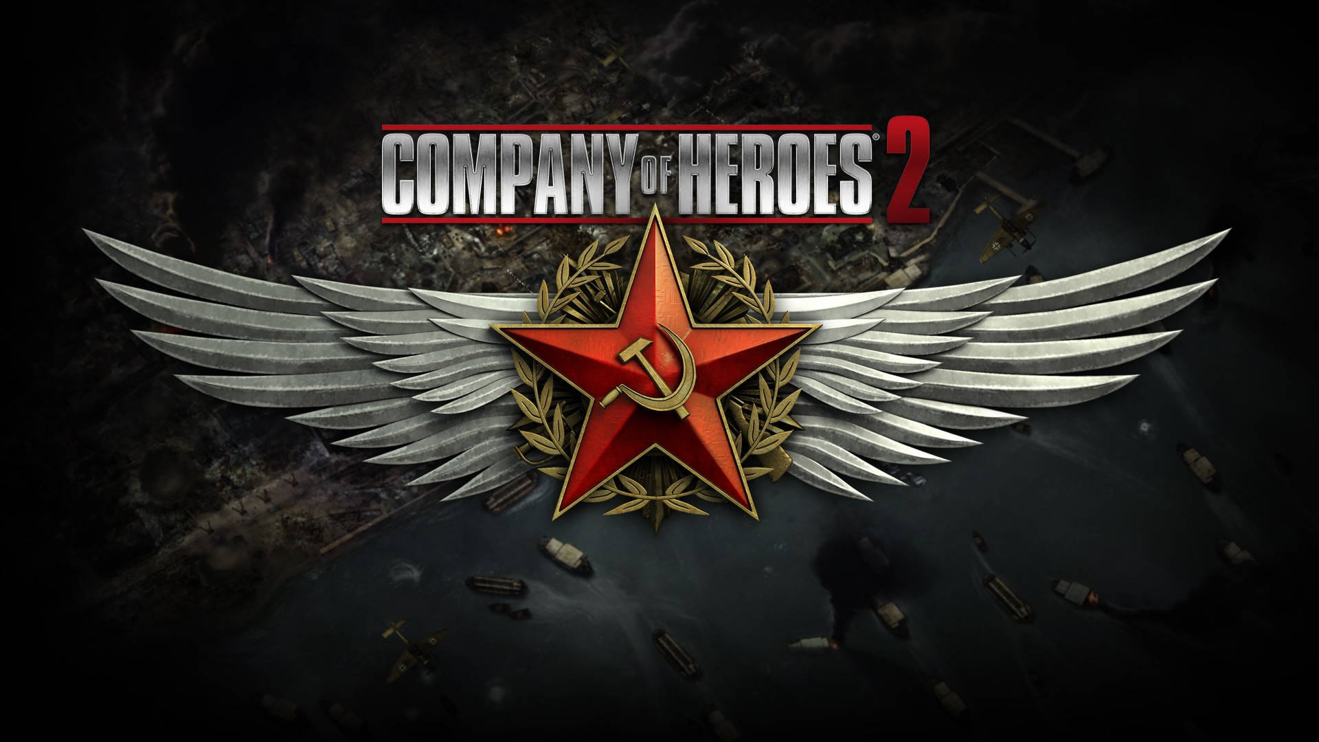 Company Of Heroes 2 Battles In Vignette Background