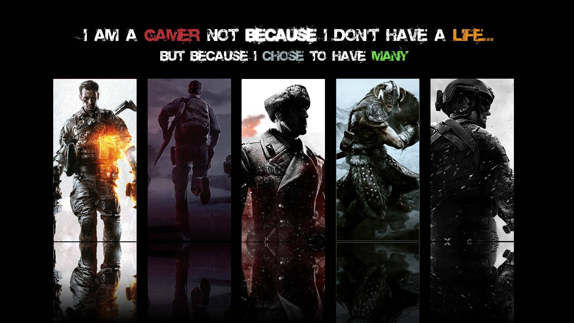 Company Of Heroes 2 Gamer Quote Background