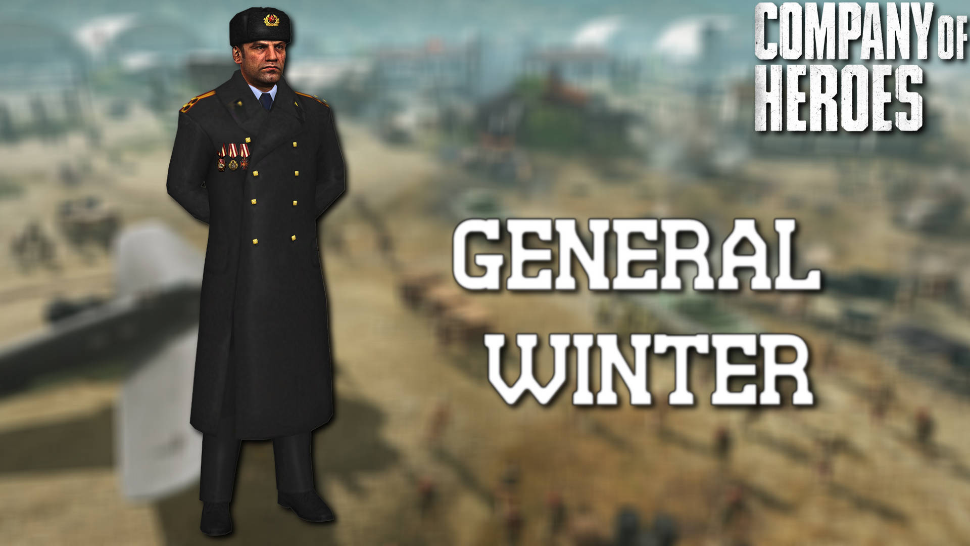 Company Of Heroes 2 General Winter Background