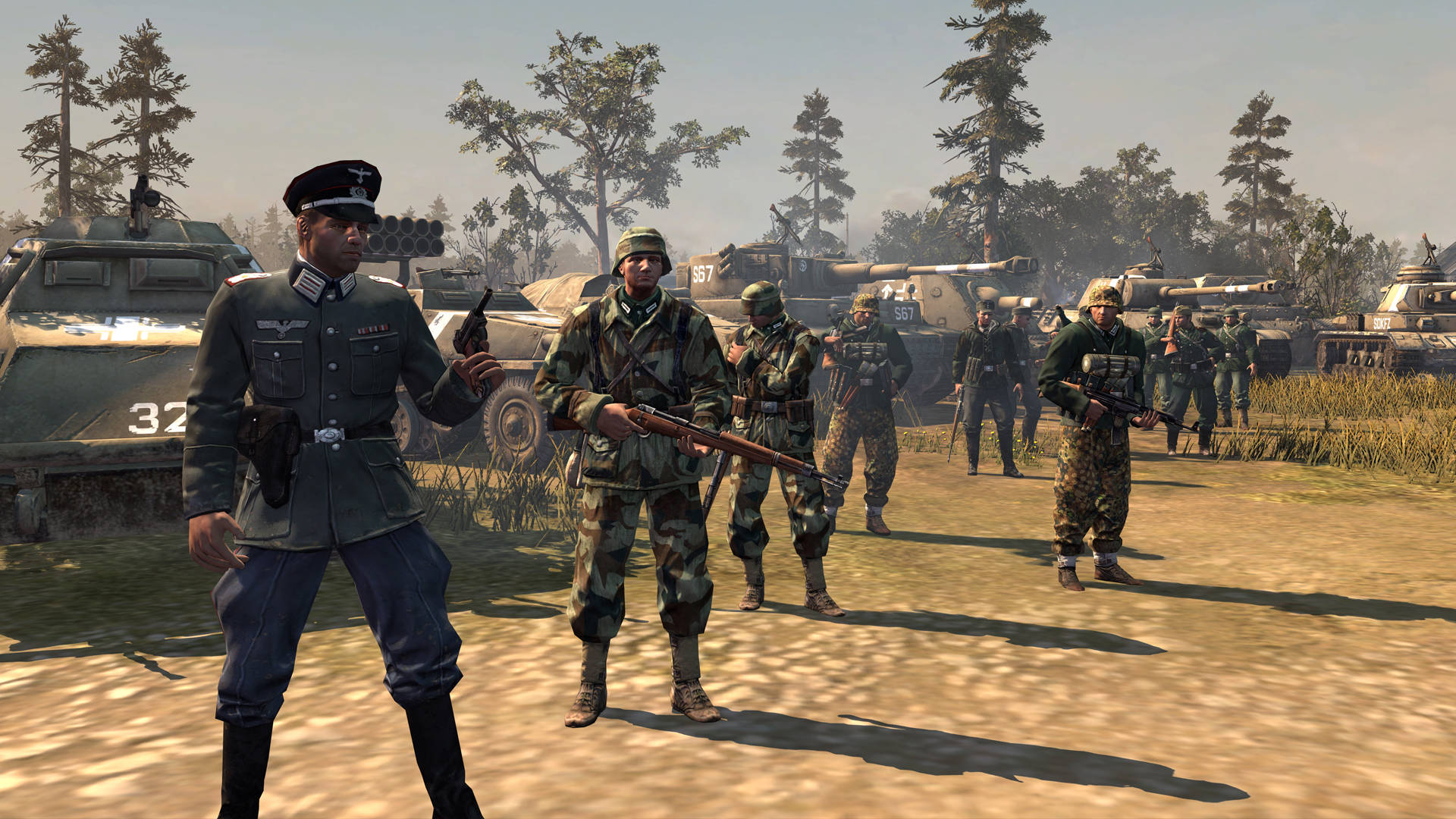Company Of Heroes 2 Us Soldiers Background