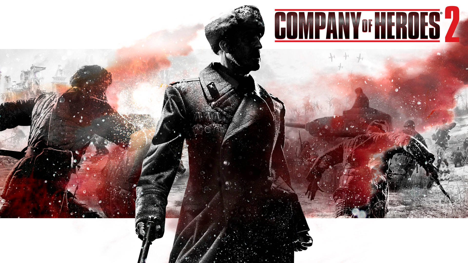 Company Of Heroes 2 War Scene Background