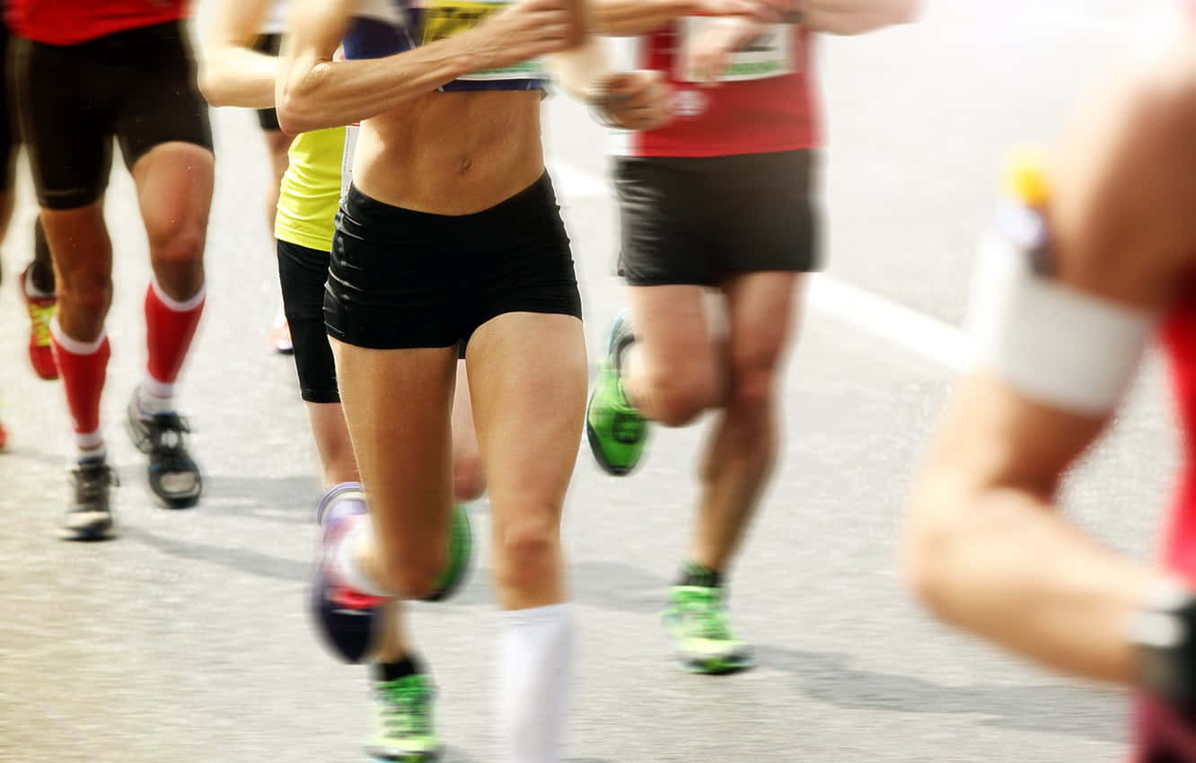 Competent Runner Marathon Background