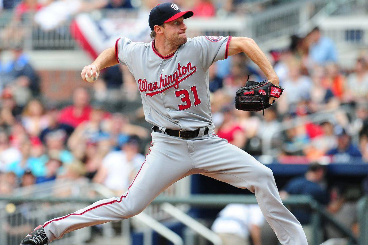 Competitive Max Scherzer Background