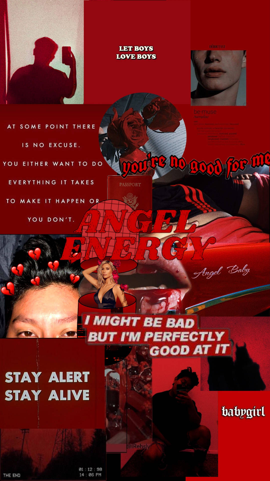 Compilation Baddie Aesthetic In Red