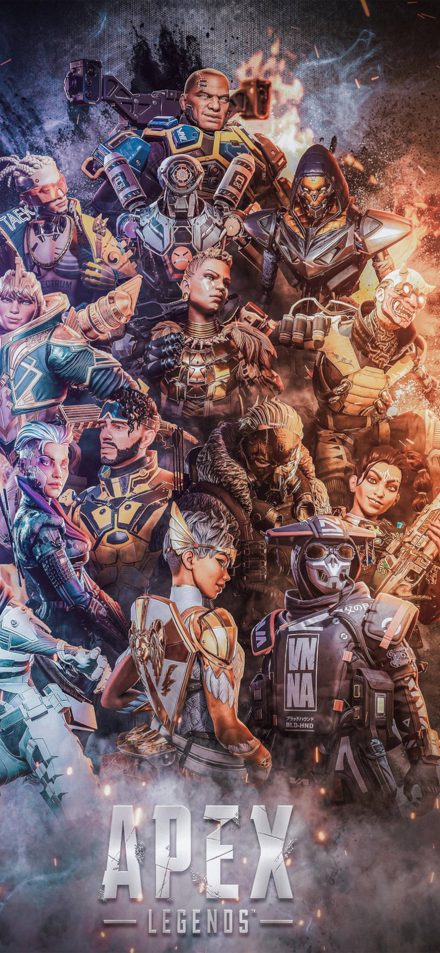 Complete Game Characters Apex Legends Phone