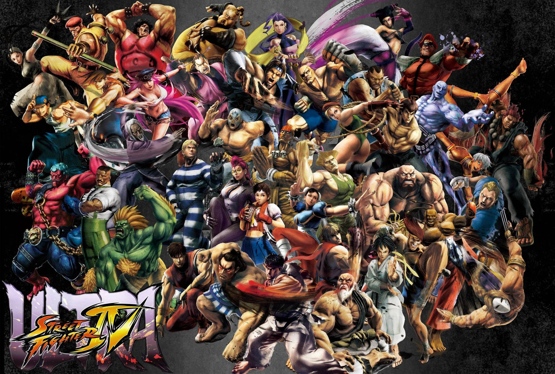 Complete Ultra Street Fighter 4 Background