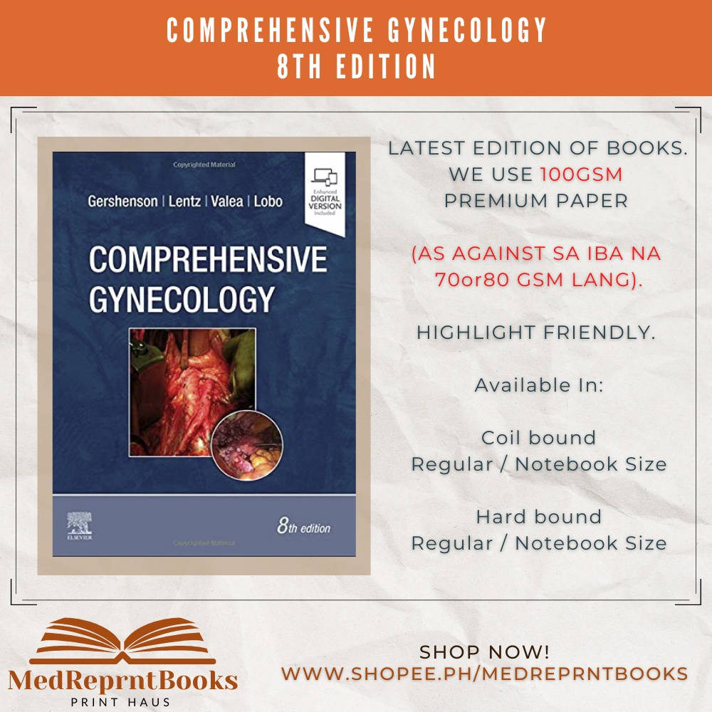 Comprehensive Gynecology Book Shopee Ad