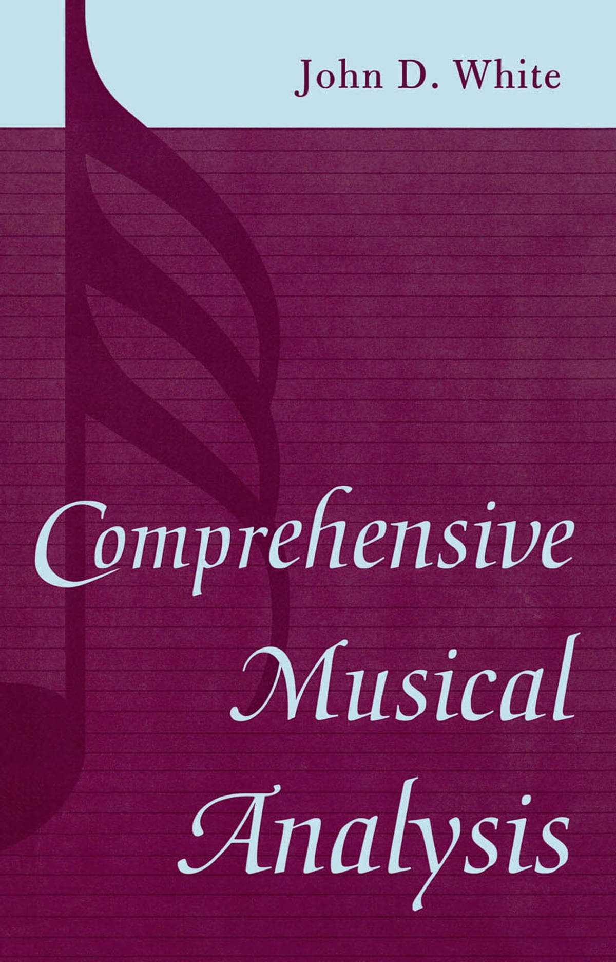 Comprehensive Musical Analysis Book Background