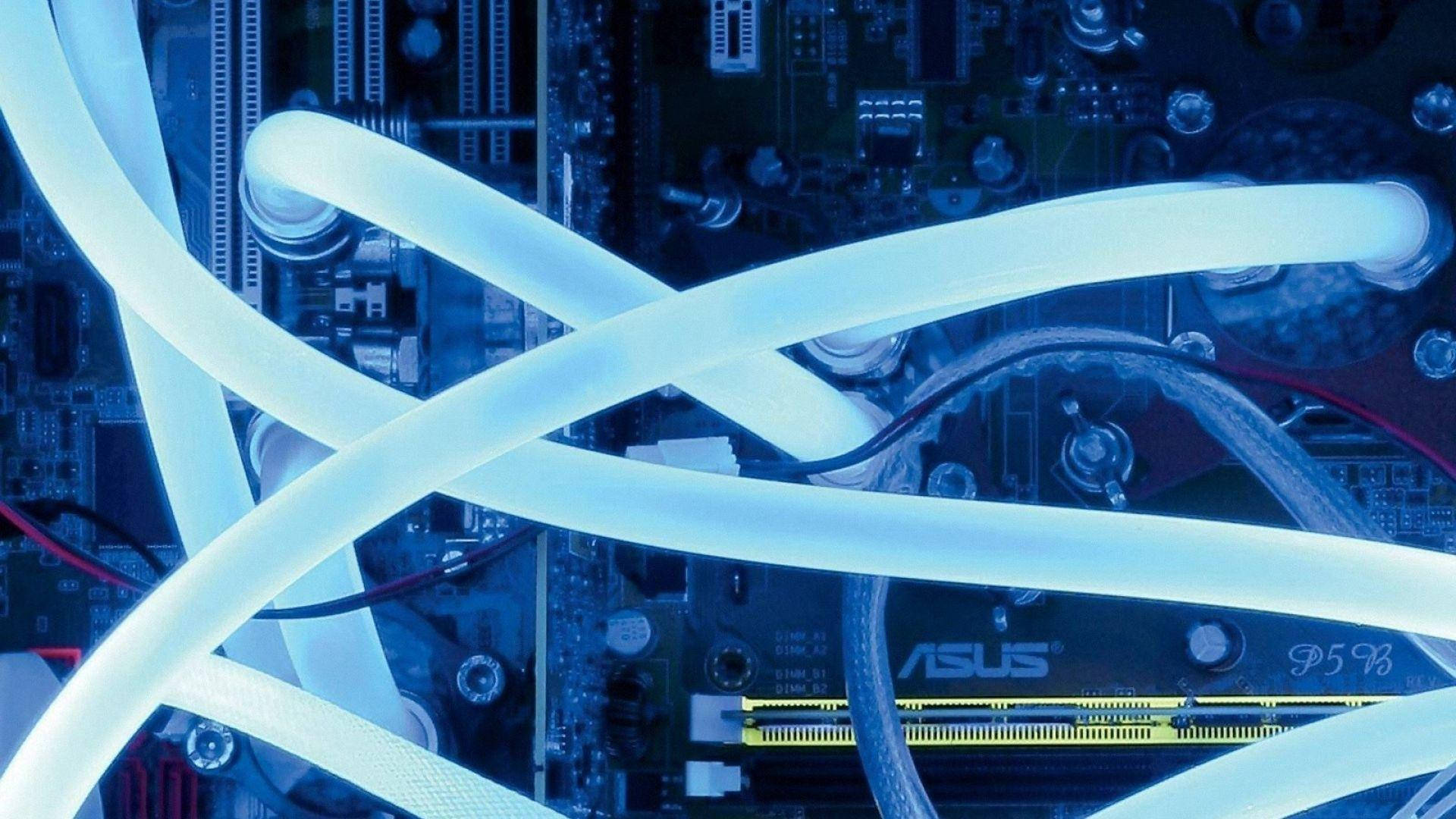 Computer Motherboard Asus Background