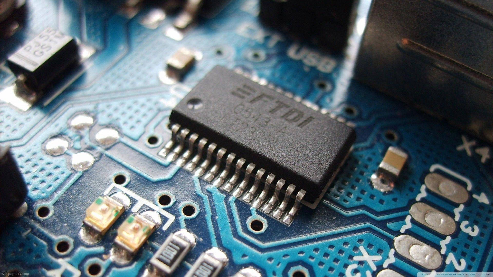 Computer Motherboard Chipsets Background
