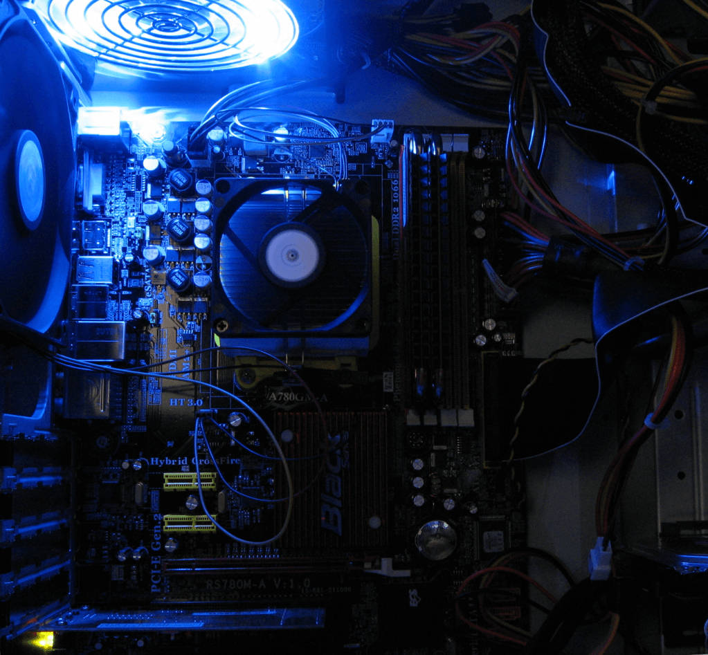 Computer Motherboard With Led