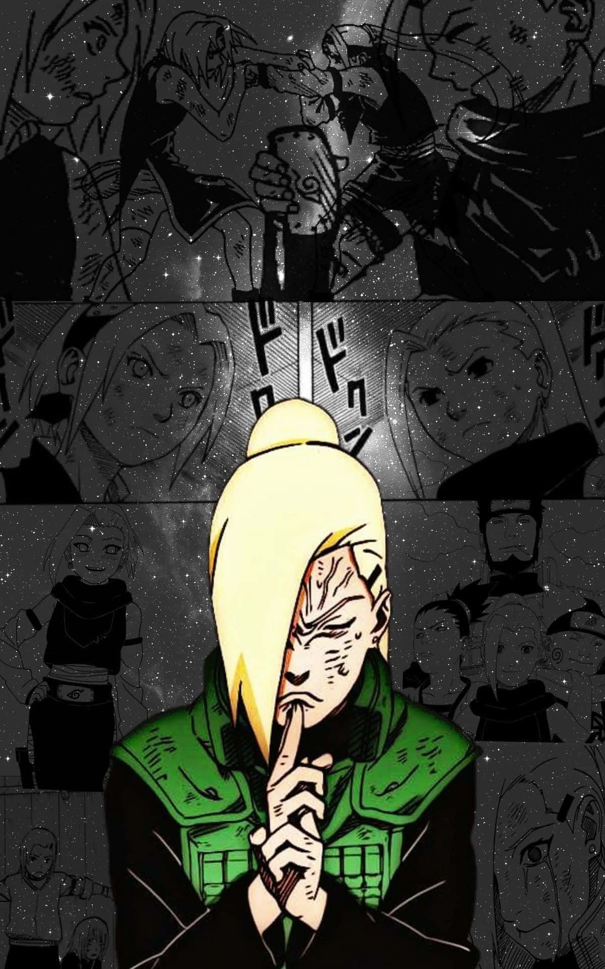 Concentrated Ino Yamanaka Background