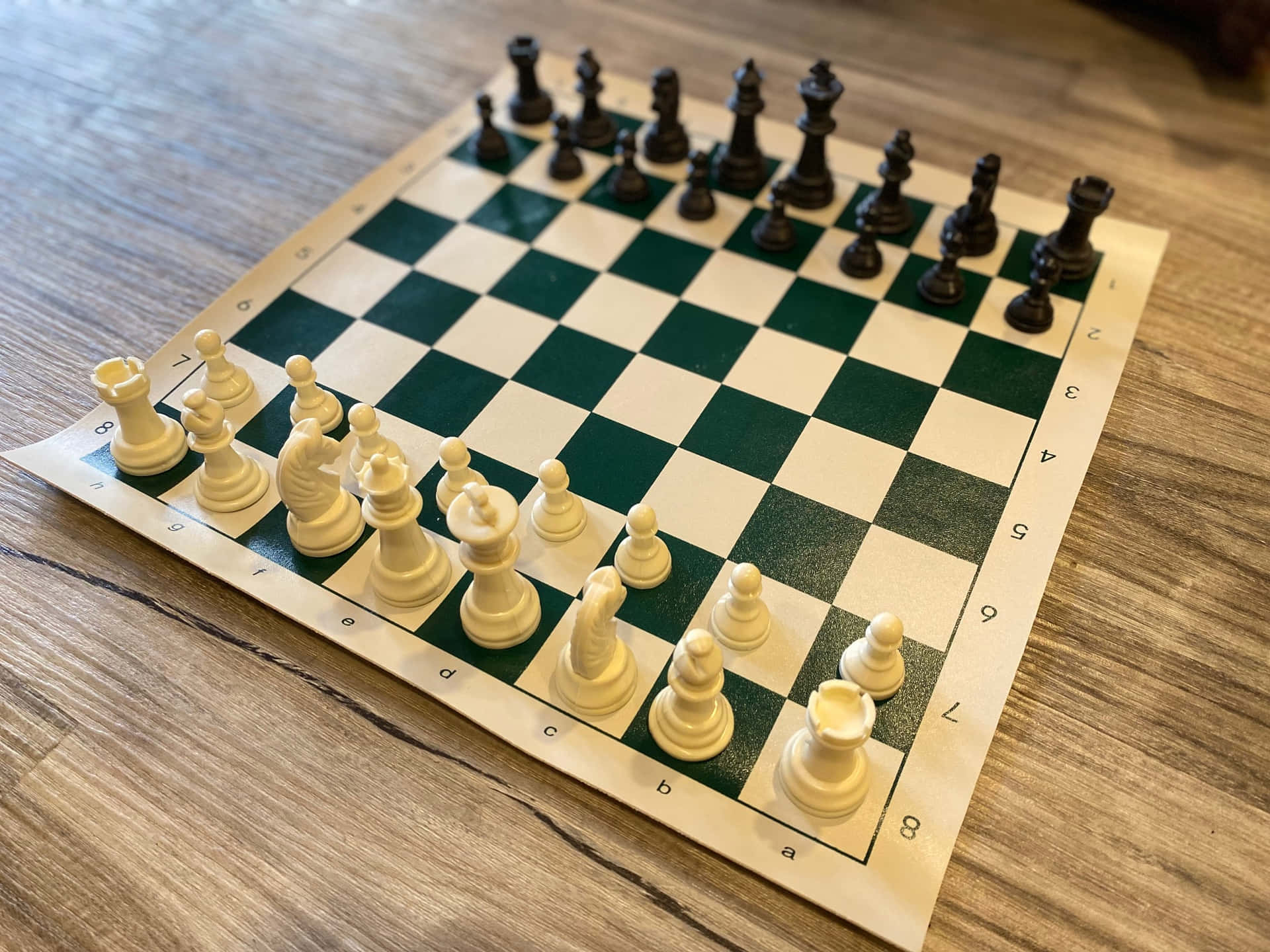 Concentration And Strategy - A Chess Board
