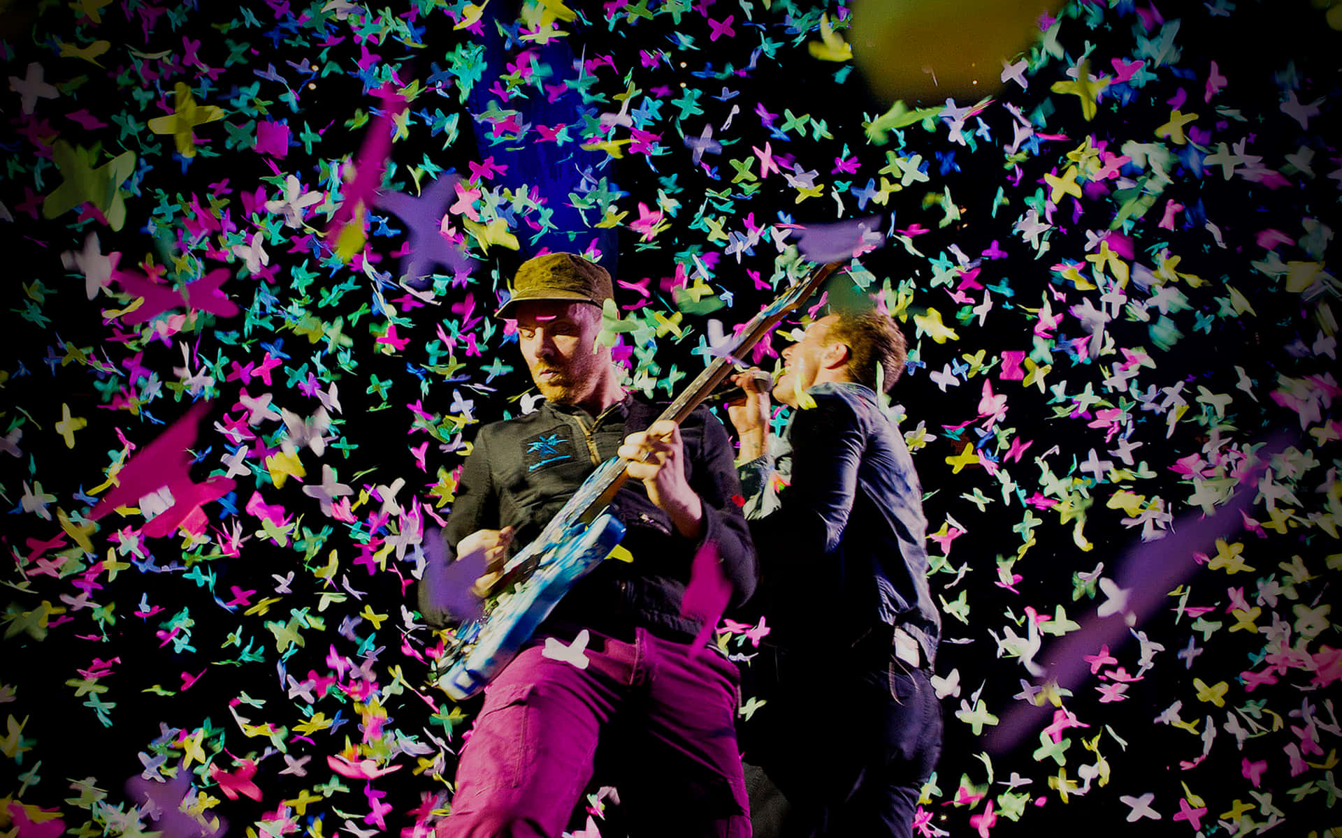 Concert Confetti Explosion