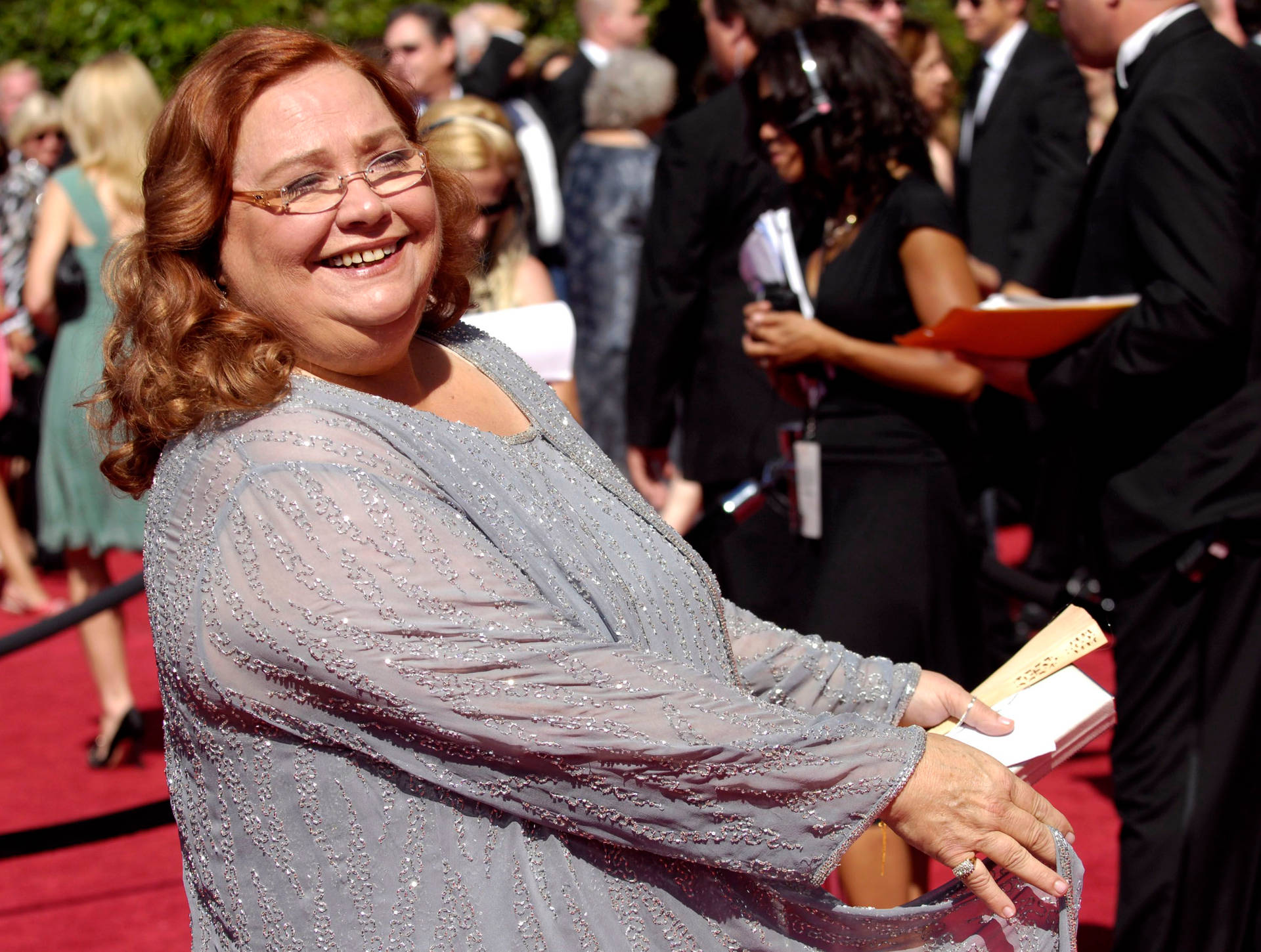 Conchata Ferrell Enjoying At The Red Carpet