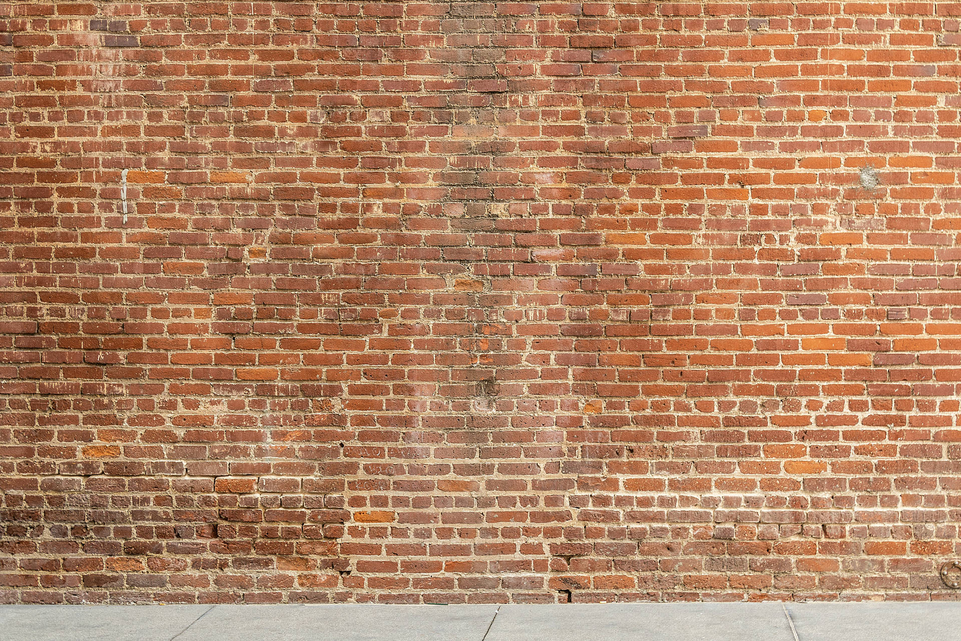 Concrete Texture Old Brick Red Background