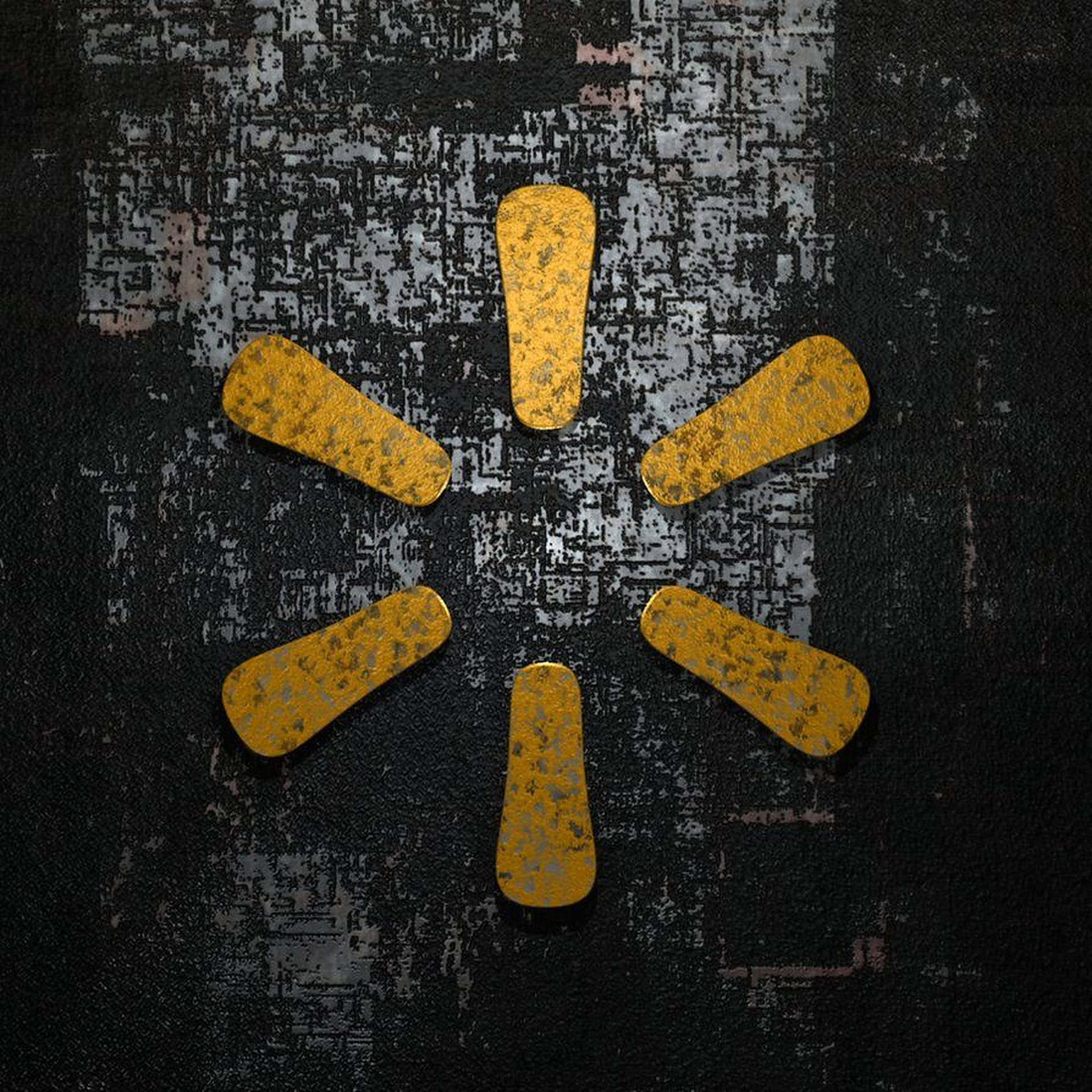 Concrete Walmart Spark Logo Background