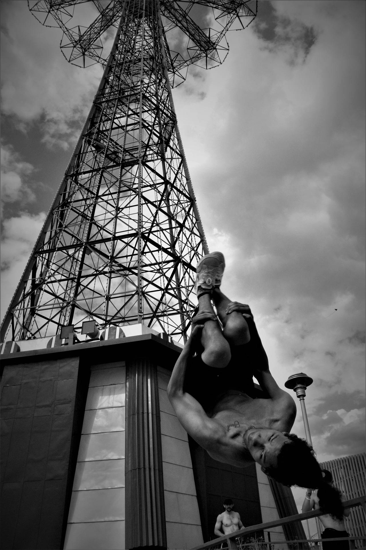 Coney Island Black White Wheel