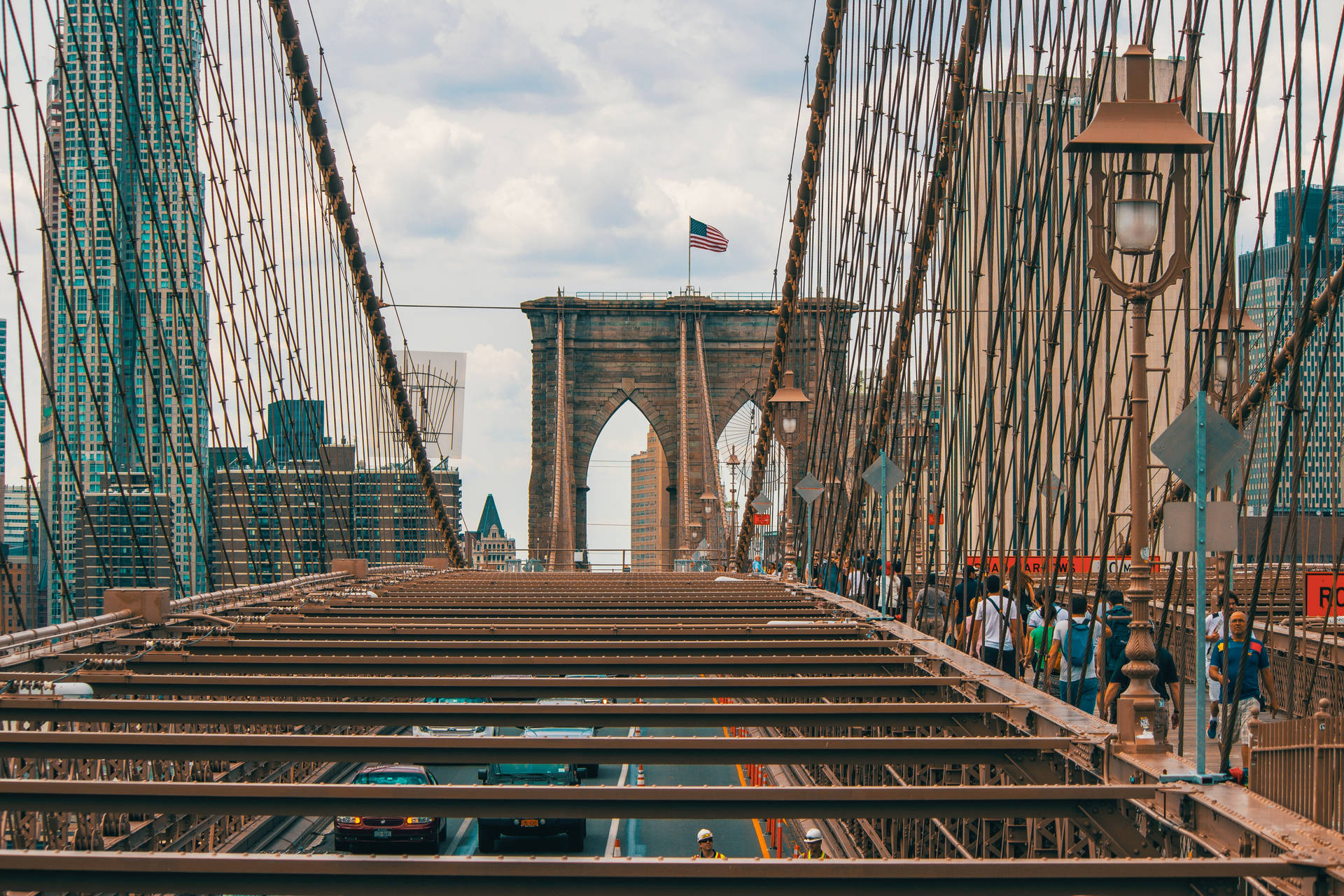 Coney Island Brooklyn Bridge Background