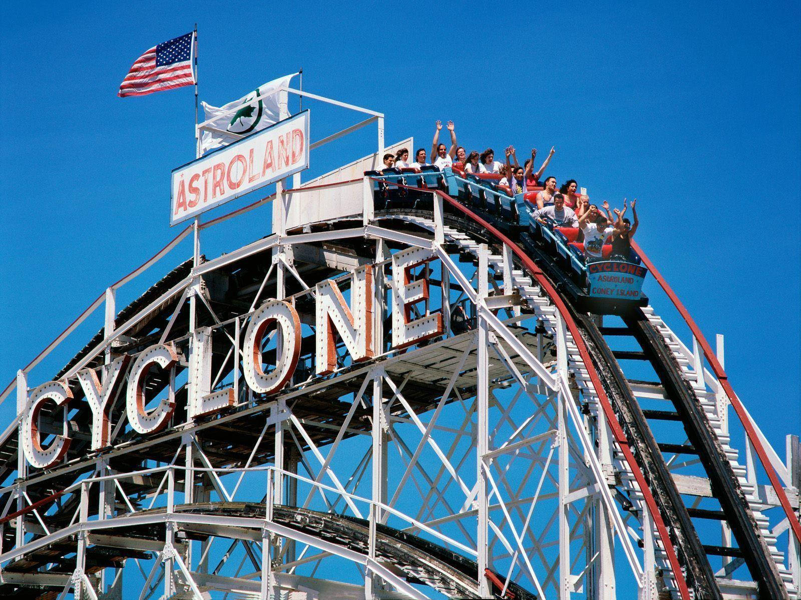 Coney Island Going Down Background