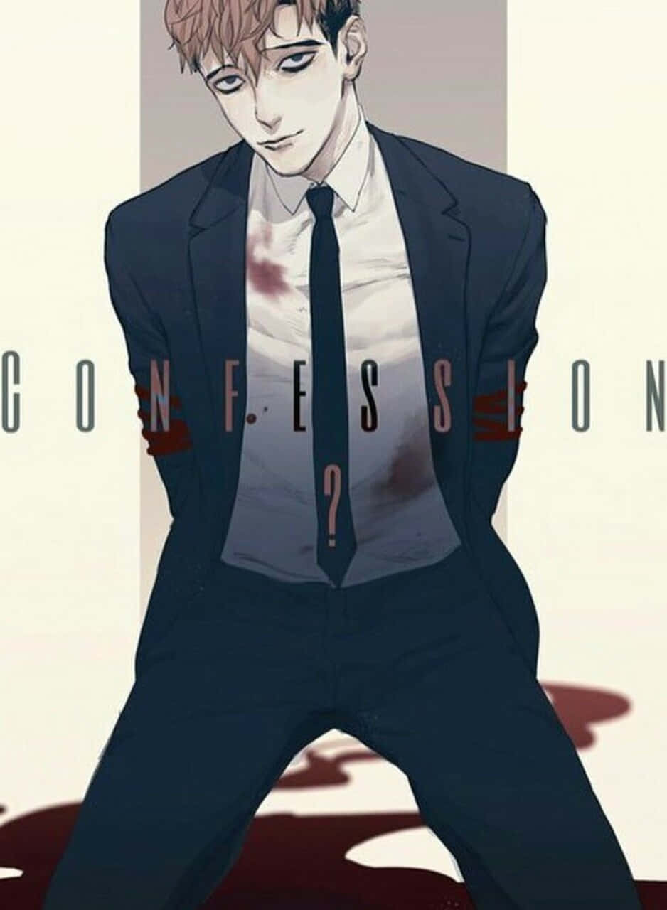 Confession - A Man In A Suit And Tie Background