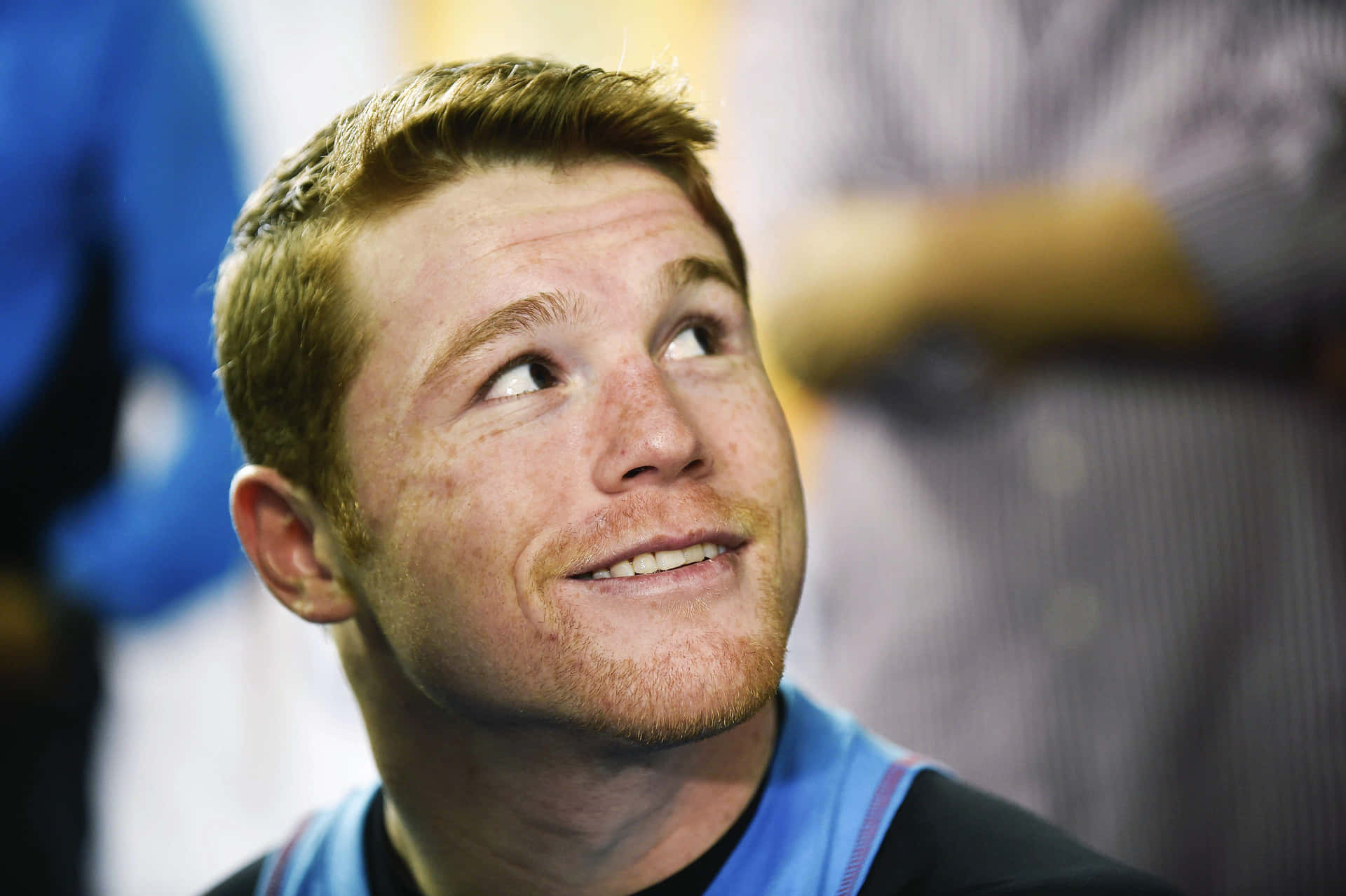 Confident Smile Of World Champion Boxer, Saul 'canelo' Alvarez