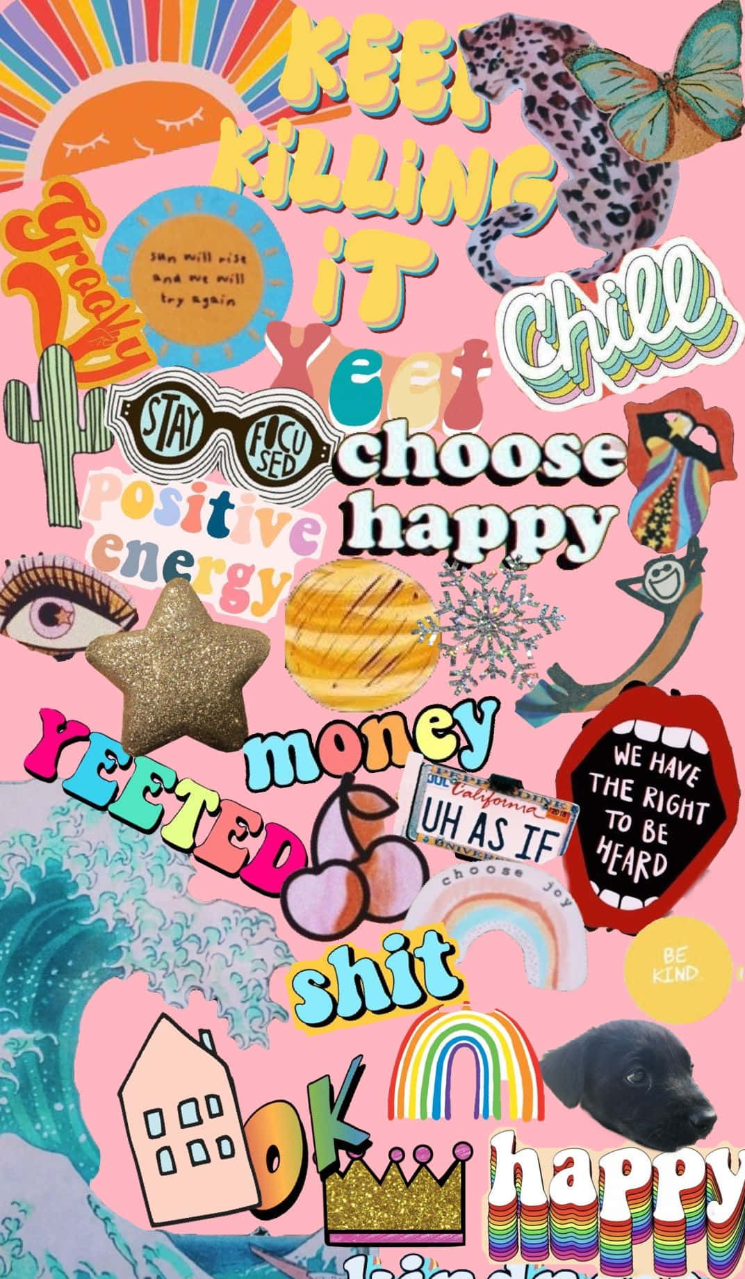 Confident Teen Bruh Girl Making A Statement Background