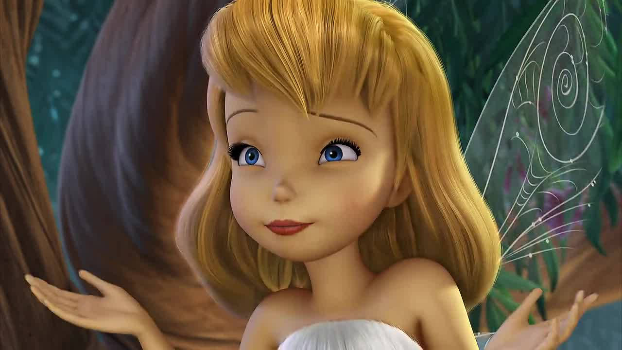 Confident Tinker Bell Background